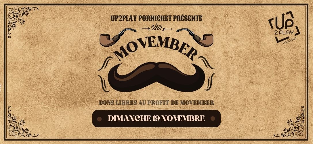 Movember_UP2PLAY Pornichet