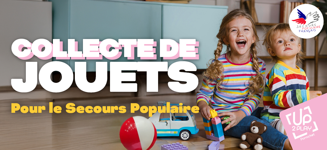 Collecte de jouets pour le Secours Populaire du 12 au 30 novembre