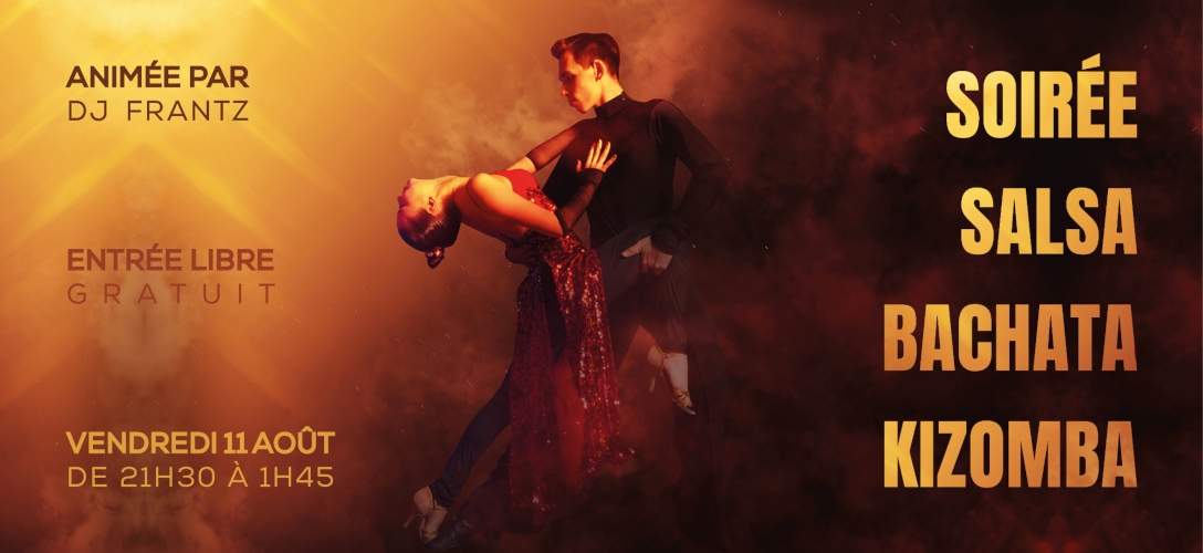Soirée SBK Salsa Bachata Kizomba le 11 août à Tarbes